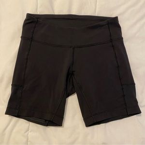 Lululemon black biker shorts - 6